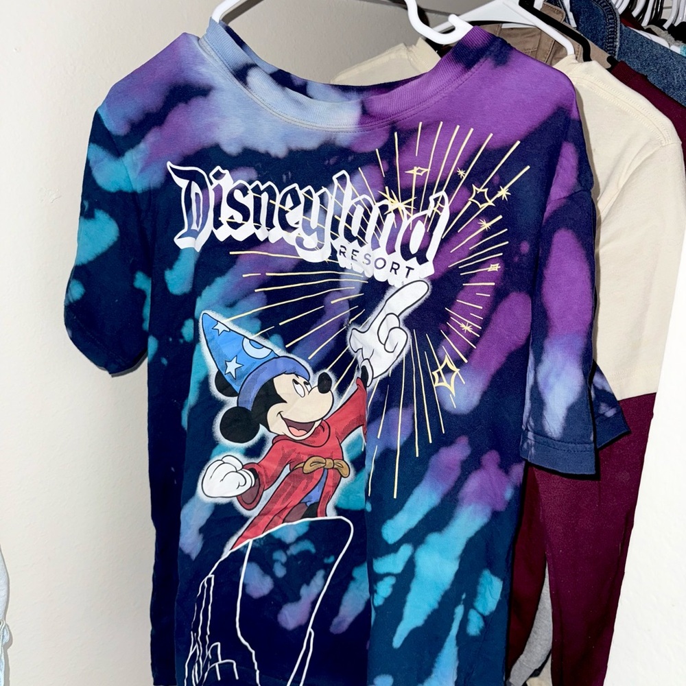Disney Purple and Blue Short Sleeve Tee